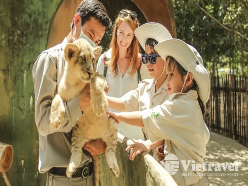 Vui chơi thỏa thích tại công viên chủ đề Vinwonders Phú Quốc - Khu bảo tồn thiên nhiên Safari
