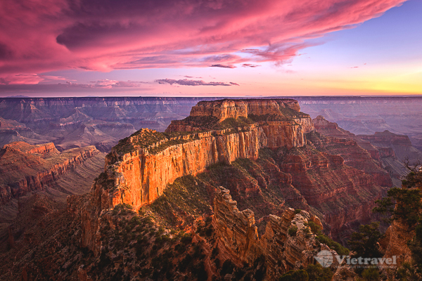 Las Vegas – Đại vực Grand Canyon - Cầu kính Skywalk                                                       